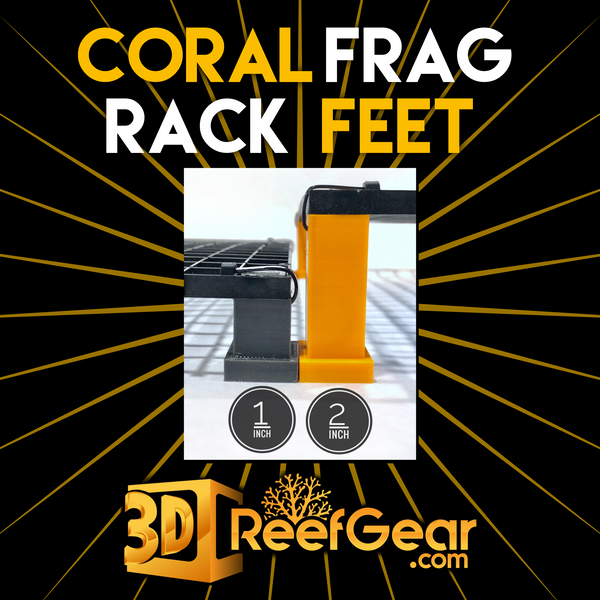 Frag Rack Egg Crate Feet - 3D Reef Gear